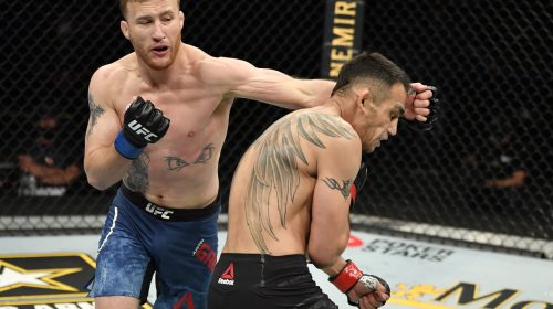 Justin Gaethje batters Ferguson to win interim title