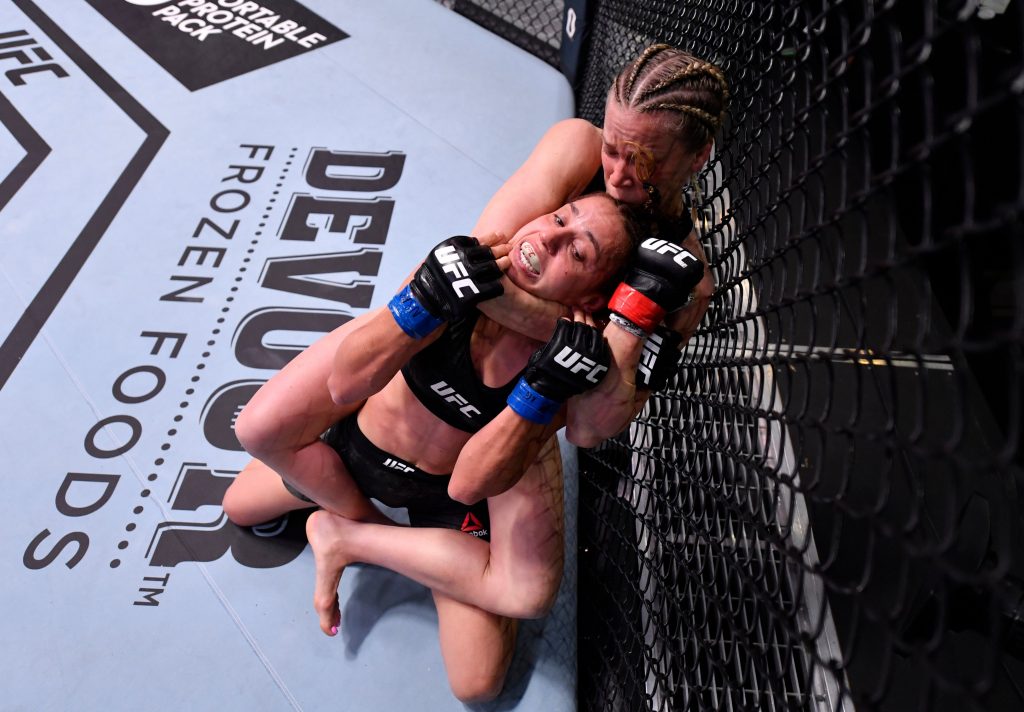 Katlyn Chookagian dominates Antonina Shevchenko