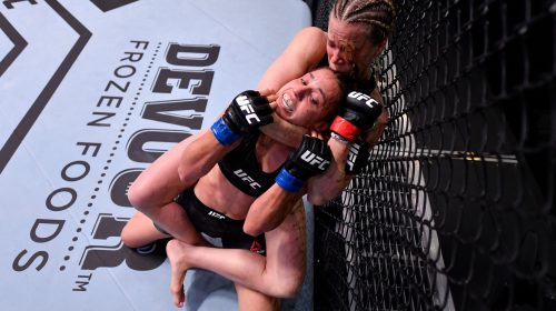 Katlyn Chookagian dominates Antonina Shevchenko