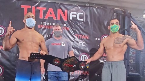 Titan FC 60 weigh-in results - Cavalcante vs. Manfio