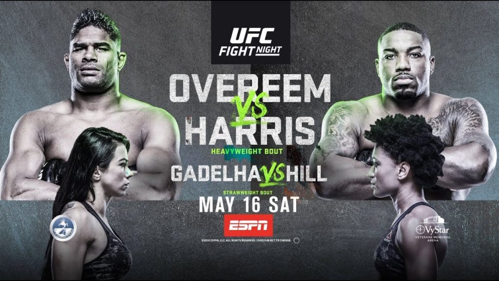 UFC on ESPN 8 results - Overeem vs. Harris