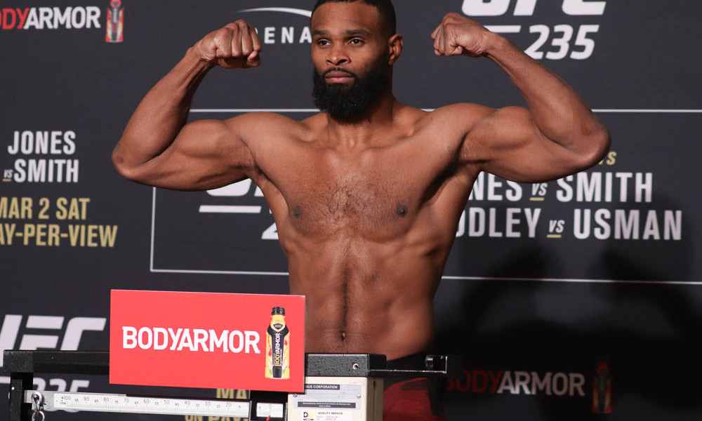 UFC on ESPN 9 weigh-in results - Woodley vs. Burns, Tyron Woodley