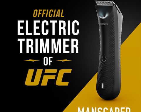 Manscaped Named "Official Electric Trimmer of UFC"