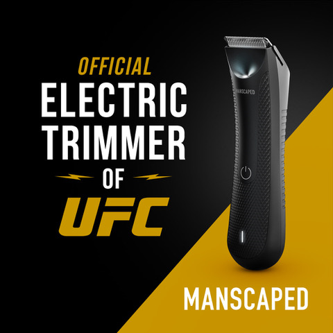 Manscaped Named "Official Electric Trimmer of UFC"