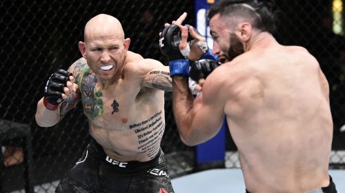 Josh Emmett powers his way through to decision win over Shane Burgos