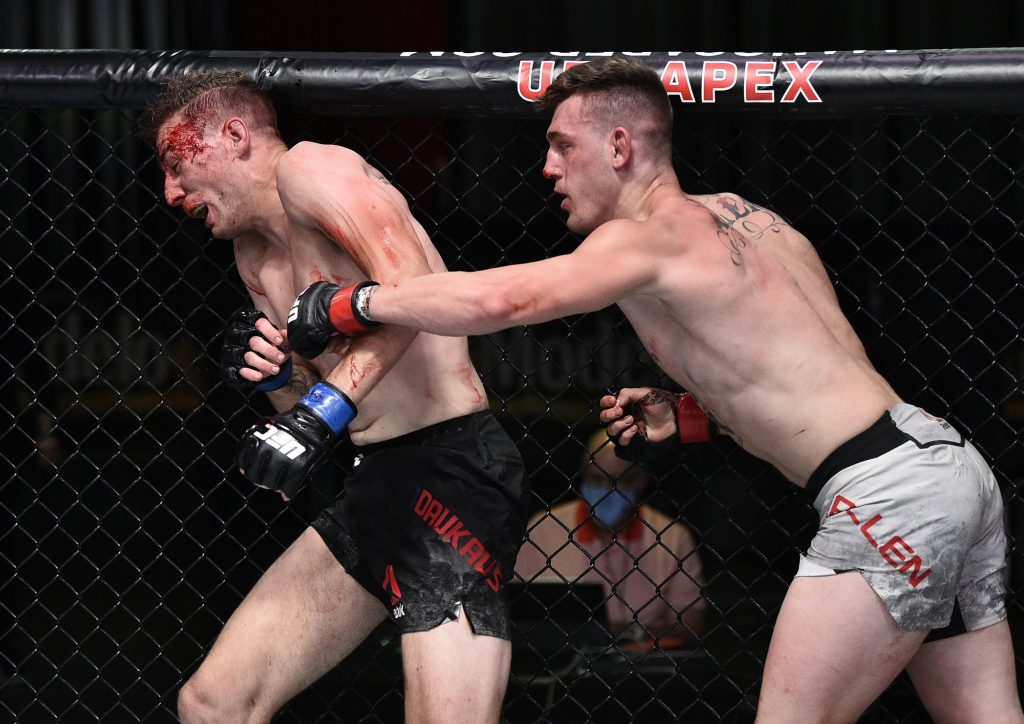 Brendan Allen, Kyle Daukaus, UFC on ESPN 12