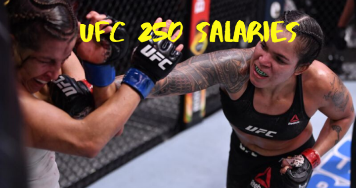 UFC 250 salaries released: Six fighters receive six-figure paydays