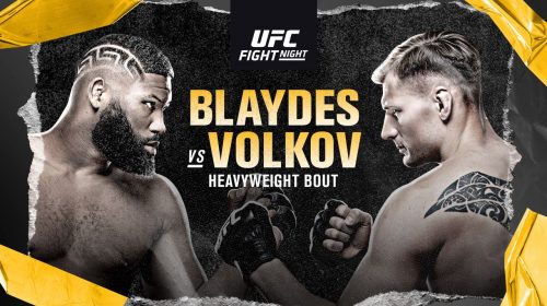 UFC on ESPN 11 results - Blaydes vs. Volkov