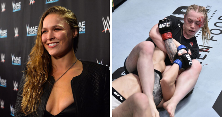 Ronda Rousey praises Kay Hansen following armbar win in UFC debut