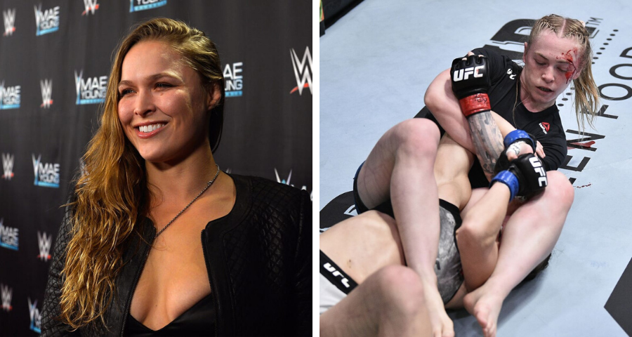 Ronda Rousey praises Kay Hansen following armbar win in UFC debut