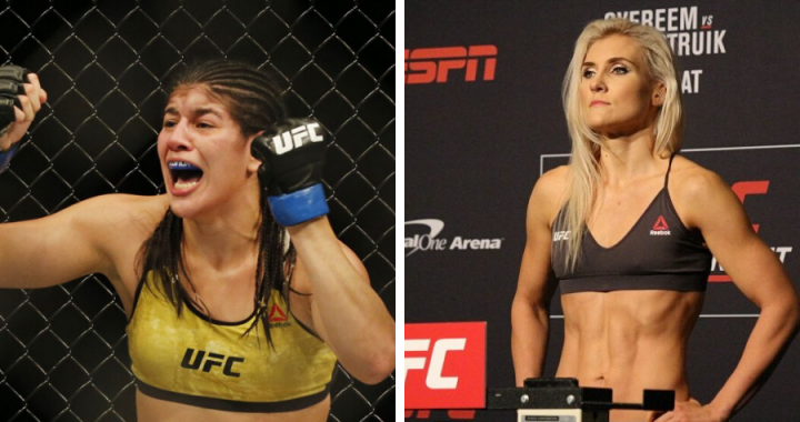 Ketlen Vieira and Yana Kunitskaya meet at UFC's event on Aug. 1