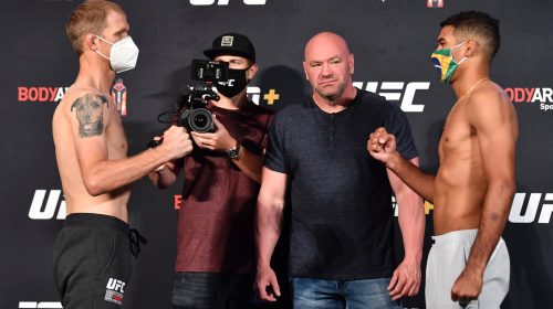 Herbert Burns makes quick work of Evan Dunham