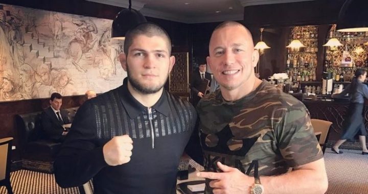 St-Pierre Explains Why He Wanted to Fight "Unbeatable" Khabib