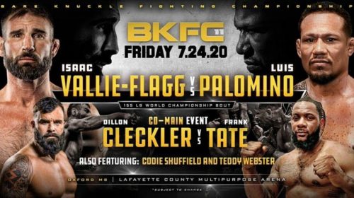 Bare Knuckle FC 11 results - Vallie-Flagg vs. Palomino – Lightweight Championship