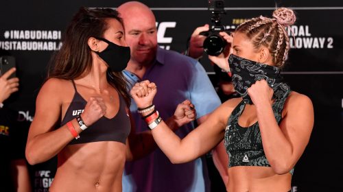 Amanda Ribas taps out Paige VanZant in first-round