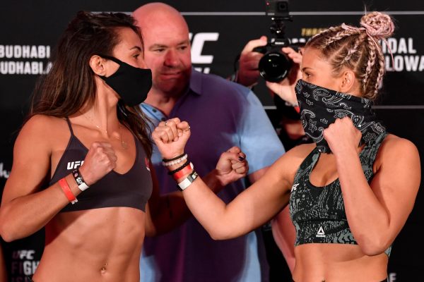 Amanda Ribas taps out Paige VanZant in first-round
