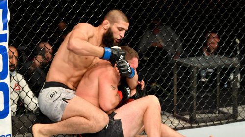 Khamzat Chimaev submits John Phillilps in UFC debut, ufc fight night