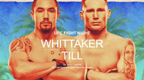 UFC Fight Island 3, Robert Whittaker, Darren Till
