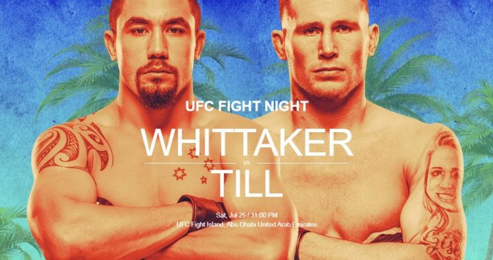 UFC Fight Island 3, Robert Whittaker, Darren Till