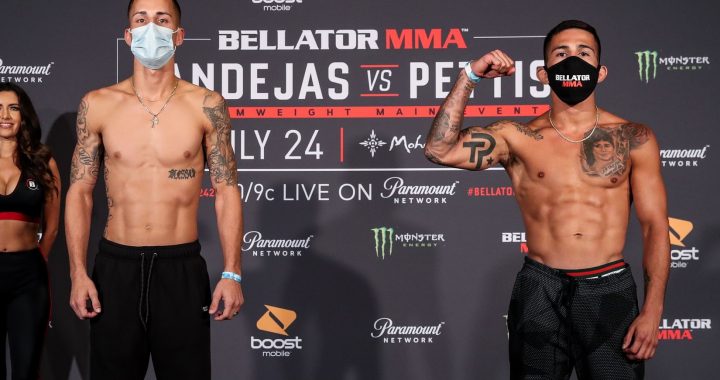 Bellator 242 weigh-in results - Bandejas vs. Pettis