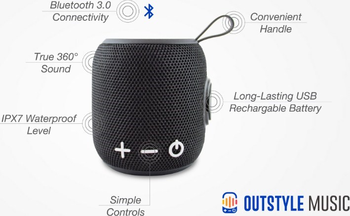 long lasting battery bluetooth speaker