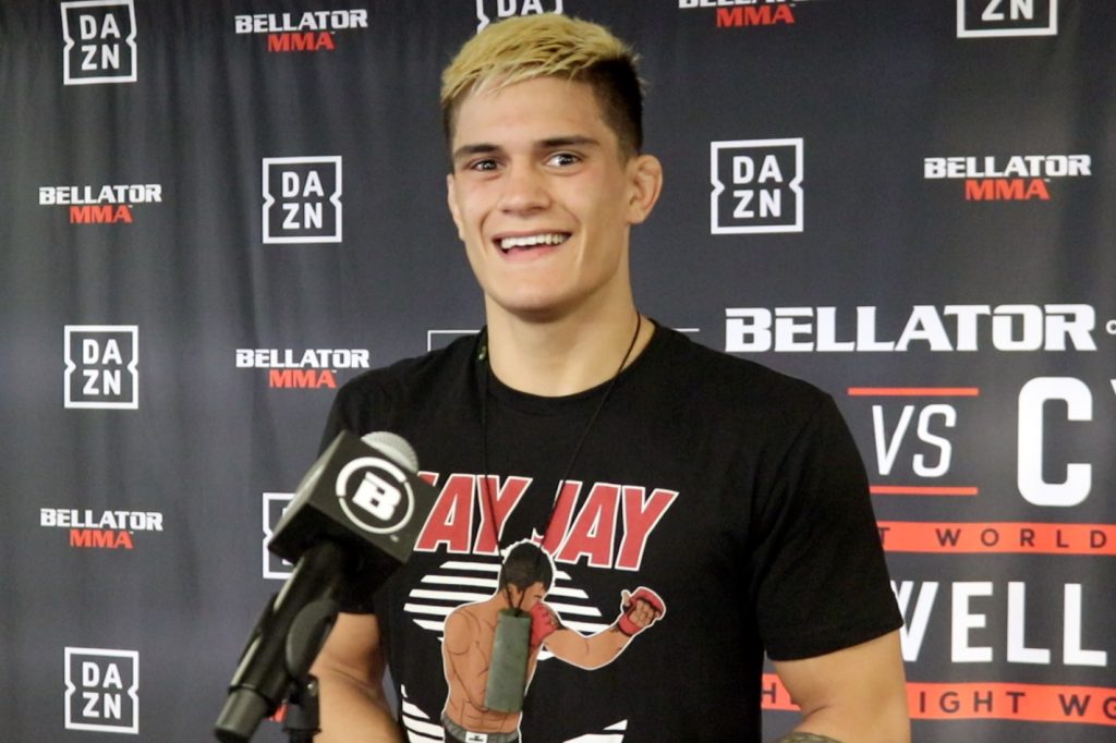 Submission ace Jay Jay Wilson expects Tywan Claxton to wrestle at Bellator 242