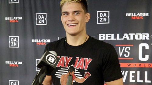 Submission ace Jay Jay Wilson expects Tywan Claxton to wrestle at Bellator 242