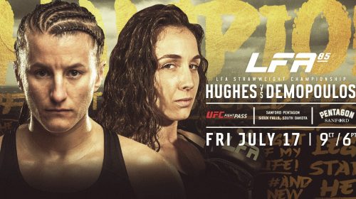 LFA 85 results- Sam Hughes vs. Vanessa Demopoulos