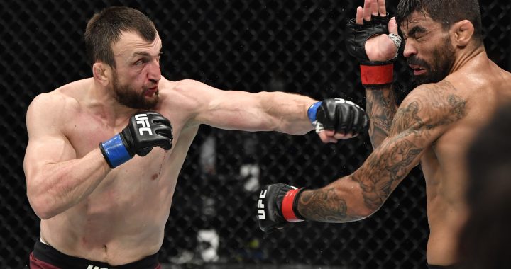 Muslim Salikhov outpoints Elizeu Zaleski dos Santos on Fight Island