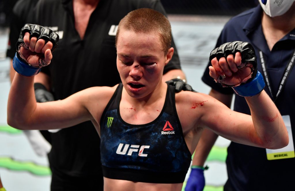 Rose Namajunas and Jessica Andrade put on a show on Fight Island