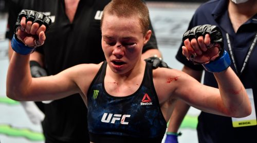 Rose Namajunas and Jessica Andrade put on a show on Fight Island