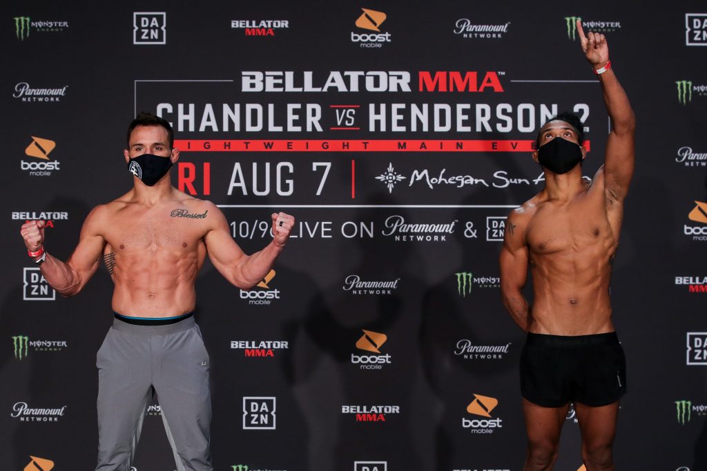 Bellator 243 weigh-in results - Chandler vs. Henderson 2