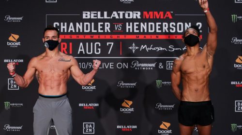 Bellator 243 weigh-in results - Chandler vs. Henderson 2