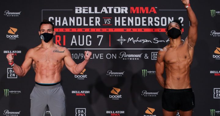 Bellator 243 weigh-in results - Chandler vs. Henderson 2