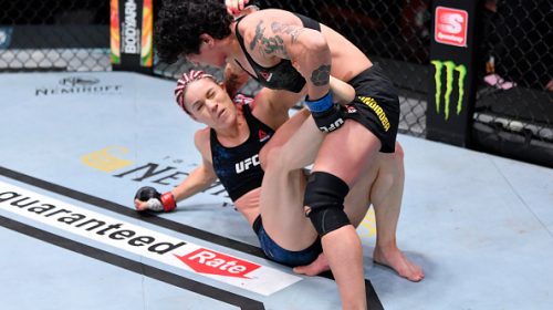 Virna Jandiroba gets quick submission win over Felice Herrig