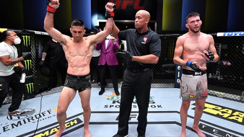 Ricardo Lamas finishes third strong, defeats Bill Algeo by unanimous decision, judging