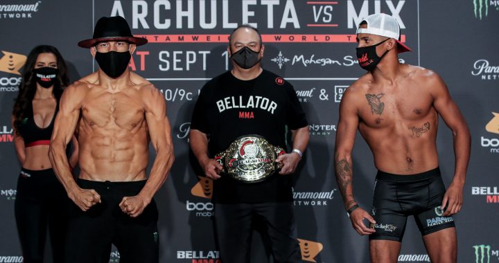 Bellator 246: Archuleta vs. Mix weigh-in results