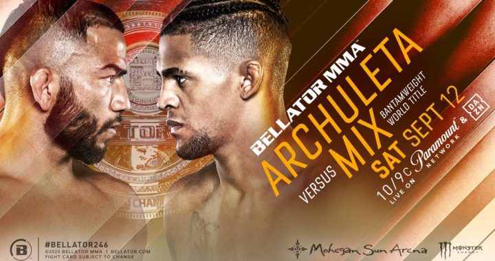 Bellator 246 results - Archuleta vs. Mix for bantamweight title