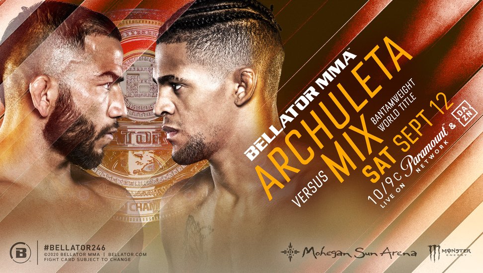 Bellator 246 results - Archuleta vs. Mix for bantamweight title