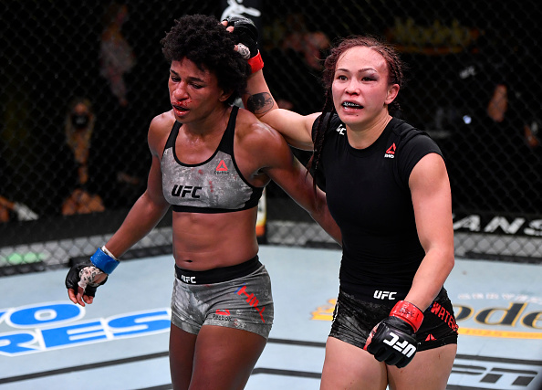 Michelle The Karate Hottie Waterson Edges Angela Overkill Hill In A Thriller Of The Main 5725