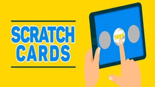 Compare and distinguish between offline and online scratch cards