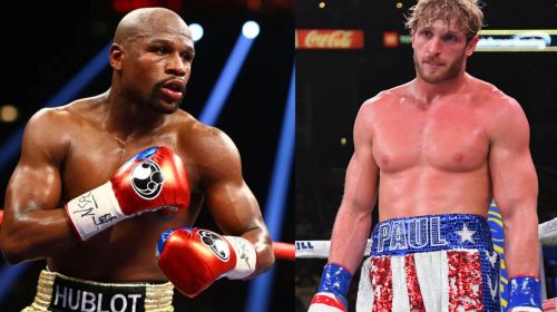 Floyd Mayweather and Logan Paul