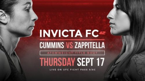 Invicta FC 42 results - Cummins vs. Zappitella