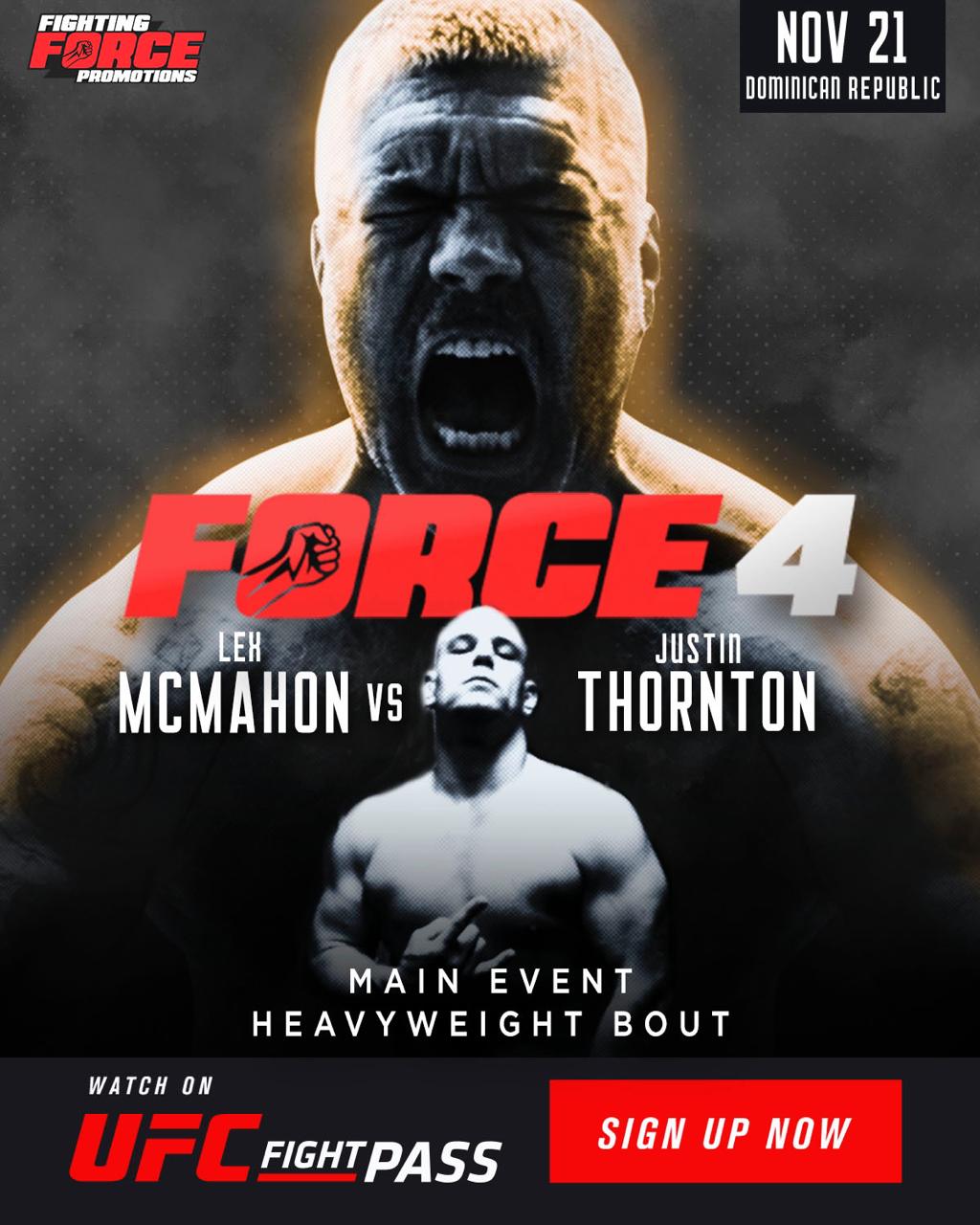 Lex McMahon, Fighting Force 4, Fighting Force