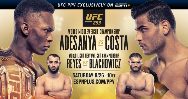 UFC 253 results - Adesanya vs. Costa