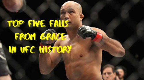 Top Five Falls From Grace In UFC History