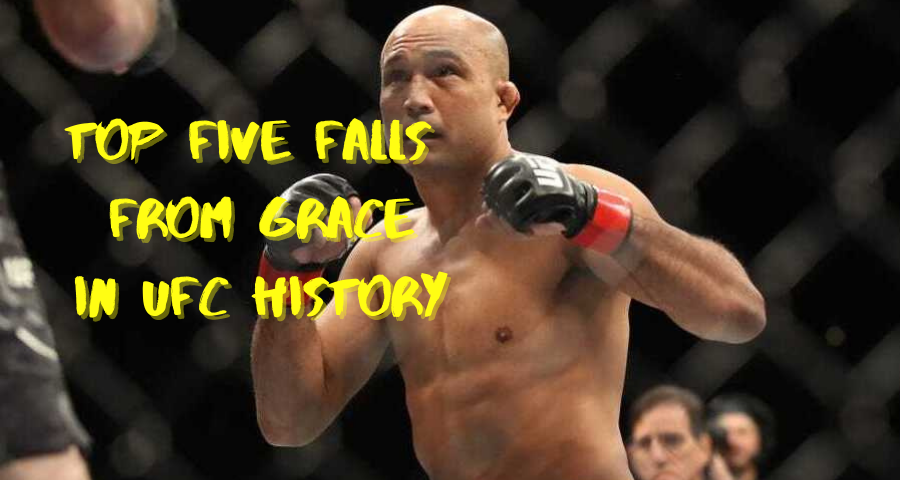 Top Five Falls From Grace In UFC History