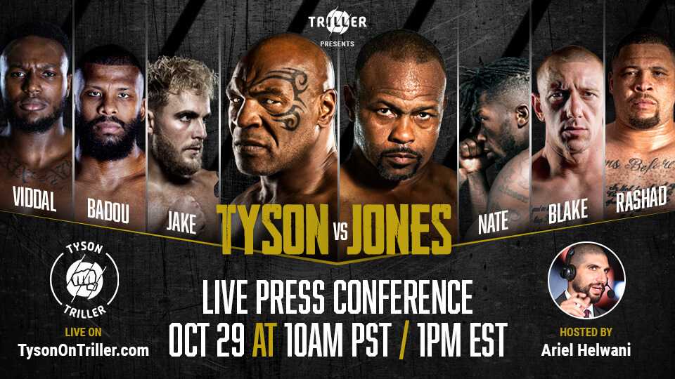 Press Conference Mike Tyson Vs Roy Jones Jr Watch Here