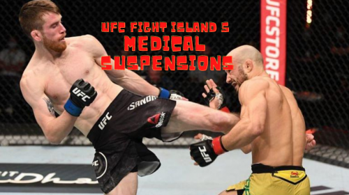 UFC Fight Island 5 medical suspensions