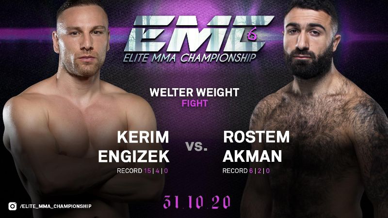 German Champion Kerim Engizek joins EMC, meets UFC vet Rostem Akman at EMC 6